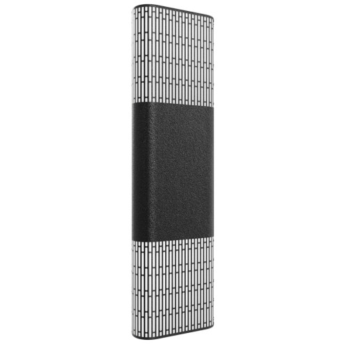 Avenue Outdoor 24''H LED Wall Sconce with Lattice Black Frame (4450|AV2324-BLK)