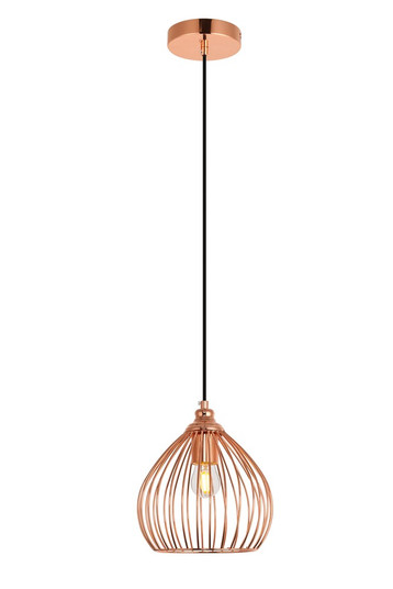 Sayer Collection Pendant D7.9 H8.9 Lt:1 Copper Finish (758|LDPD2094)