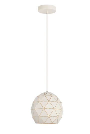 Arden Collection Pendant D7.9 H8.3 Lt:1 white Finish (758|LDPD2074)