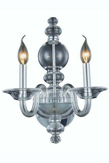 Champlain 2 light Chrome Wall Sconce Clear Royal Cut Crystal (758|7872W10C)