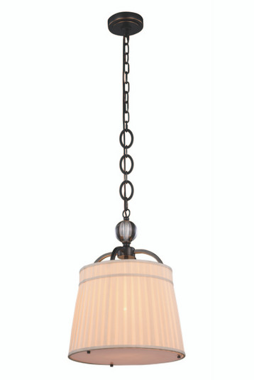 Cara Collection Chandelier D:15 H:20 Lt:1 Bronze Finish (758|1485D15BZ)