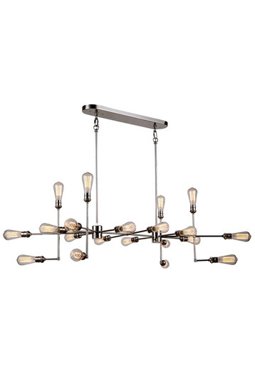 Ophelia 20 light polished Nickel Chandelier (758|1139D49PN)