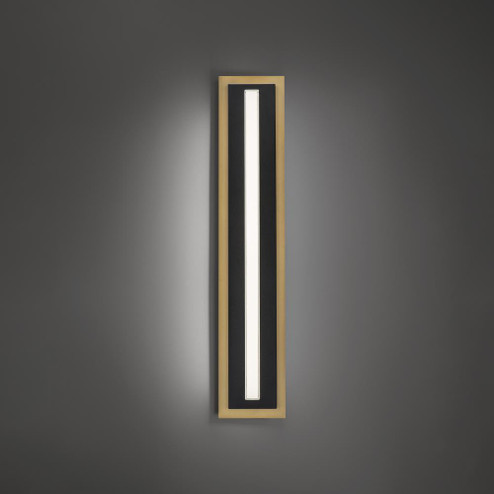 LYRIKAL 27IN INDOOR SCONCE 4CCT 4000K (3612|WS-10427-40-BK/AB)