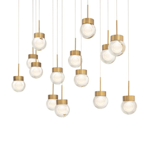 Double Bubble Multilight Pendant Light (3612|PD-82014L-BK)