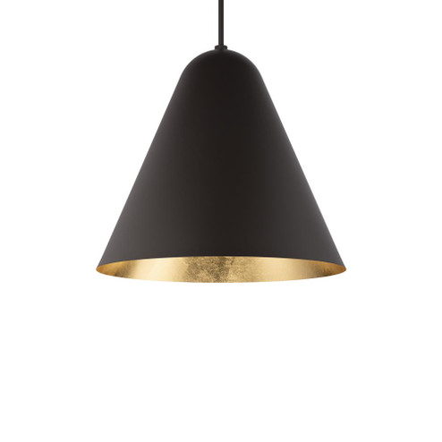 TAPER 22IN CONICAL PENDANT 3000K (3612|PD-12422-BZ/GL)