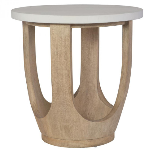 Uttermost Tatli Stone Top Side Table (85|22977)