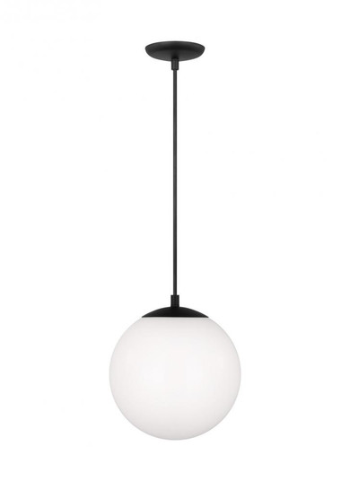 Medium One Light Pendant with White Glass (7725|6020-112)