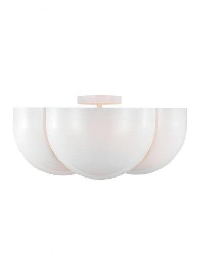 Large Semi-Flush Mount (7725|LXF1004MWT)