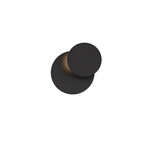 MOONGLOW 7IN INDOOR SCONCE 4CCT 3000K (16|WS-85407-30-BK)