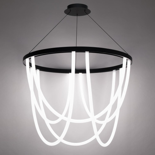 MARGARITE 36IN ROUND PENDANT 3000K (16|PD-89436-BK)