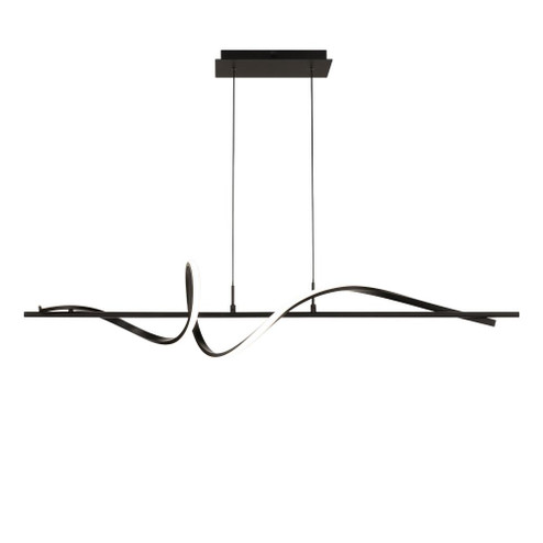 CORKSCREW 43IN LINEAR PENDANT 4CCT 3000K (16|PD-39443-30-BK)