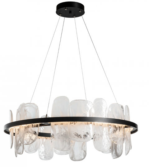 Custom 60'' Vitre Circular LED Pendant (65|139660 Base Number)