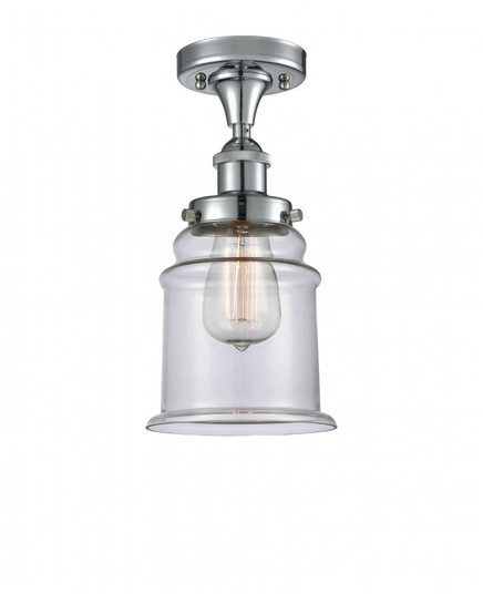 Canton - 1 Light - 6 inch - Polished Chrome - Semi-Flush Mount (3442|916-1C-PC-G182)