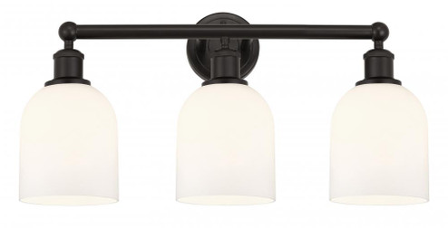 Bella - 3 Light - 24 inch - Oil Rubbed Bronze - Bath Vanity Light (3442|616-3W-OB-G558-6GWH)