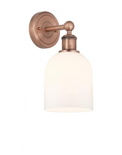 Bella - 1 Light - 6 inch - Antique Copper - Sconce (3442|616-1W-AC-G558-6GWH)