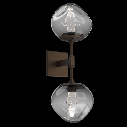 Luna Double Sconce (1289|IDB0095-02-FB-GS-L3)