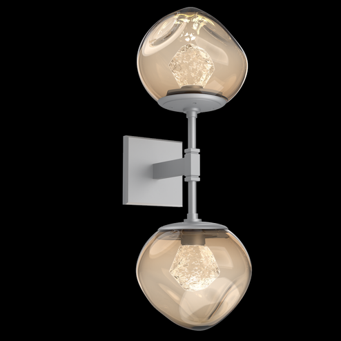 Luna Double Sconce (1289|IDB0095-02-CS-ZB-L3)