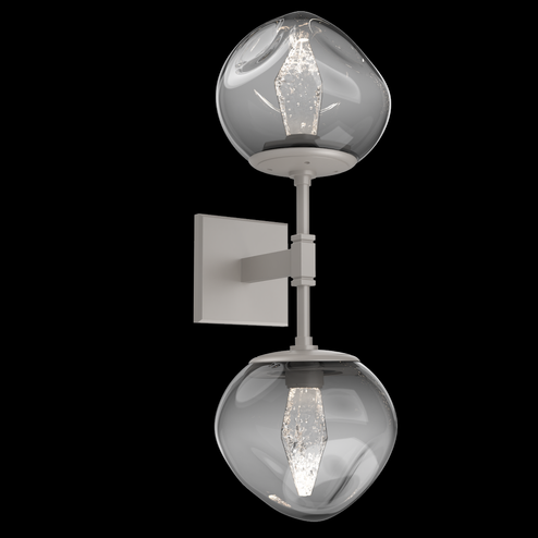 Luna Double Sconce (1289|IDB0095-02-BS-GS-L1)