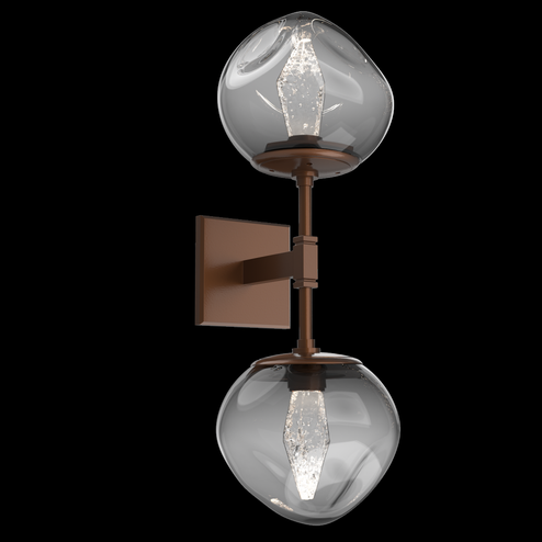 Luna Double Sconce (1289|IDB0095-02-BB-GS-L1)