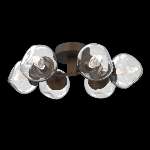 Luna Flush Mount - 6pc (1289|CLB0095-01-FB-GC-L3)