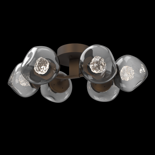 Luna Flush Mount - 6pc (1289|CLB0095-01-FB-FS-L3)