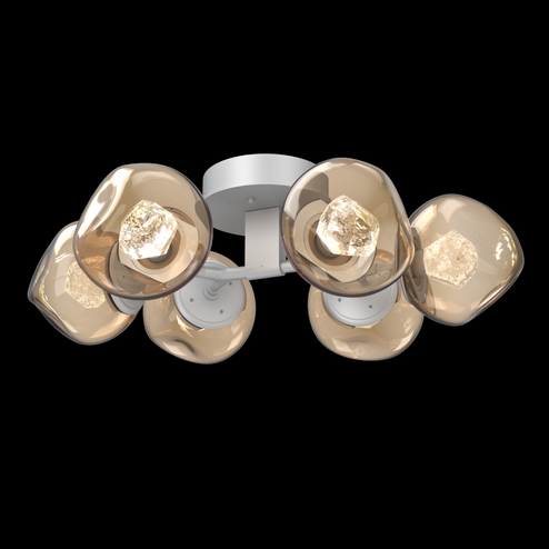 Luna Flush Mount - 6pc (1289|CLB0095-01-CS-ZB-L3)