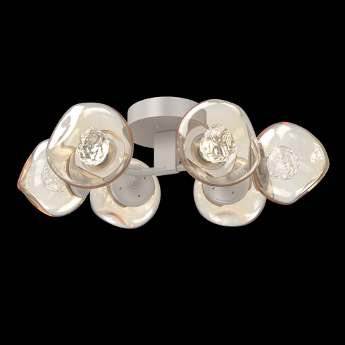 Luna Flush Mount - 6pc (1289|CLB0095-01-BS-FA-L1)