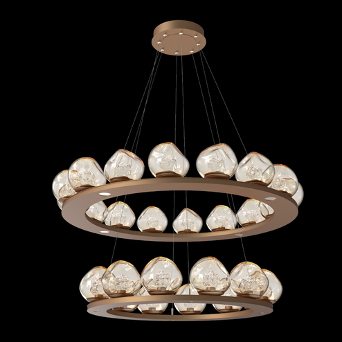 Luna Two-Tier Ring (1289|CHB0095-2B-NB-FA-CA1-L3)