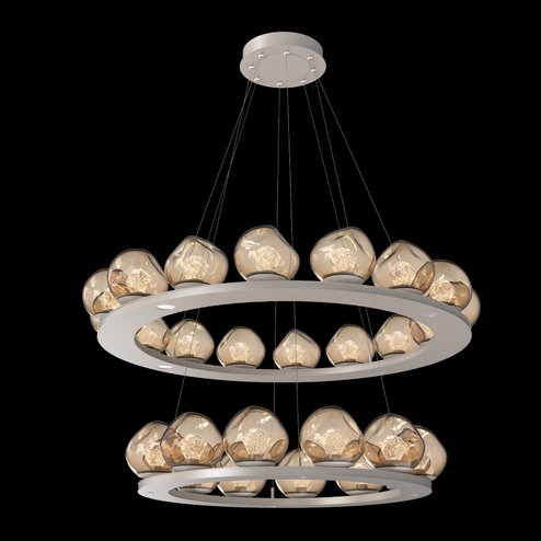 Luna Two-Tier Ring (1289|CHB0095-2B-BS-ZB-CA1-L3)