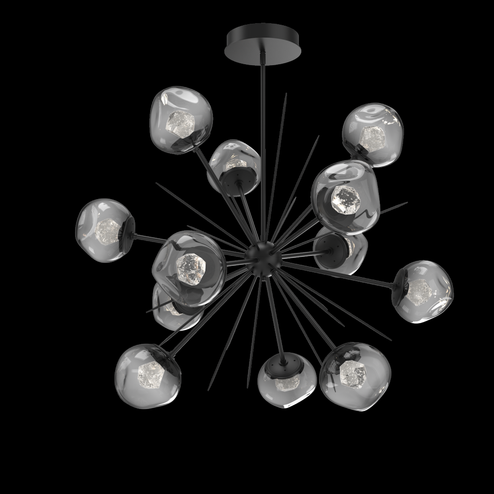 Luna Starburst Chandelier (1289|CHB0095-0H-MB-ZS-001-L3)