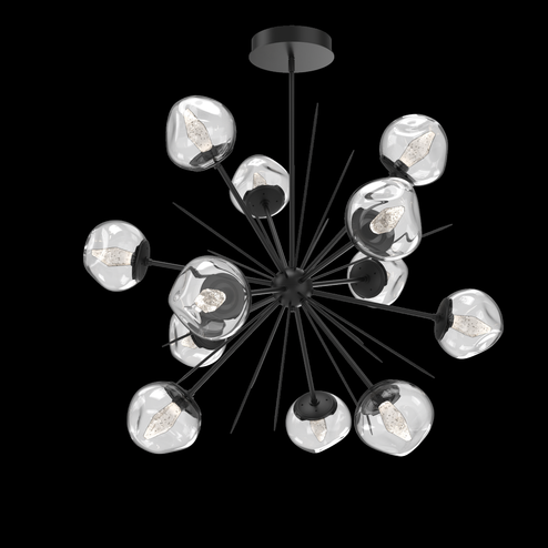 Luna Starburst Chandelier (1289|CHB0095-0H-MB-GC-001-L1)