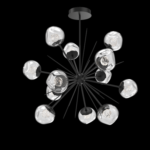 Luna Starburst Chandelier (1289|CHB0095-0H-MB-FC-001-L3)