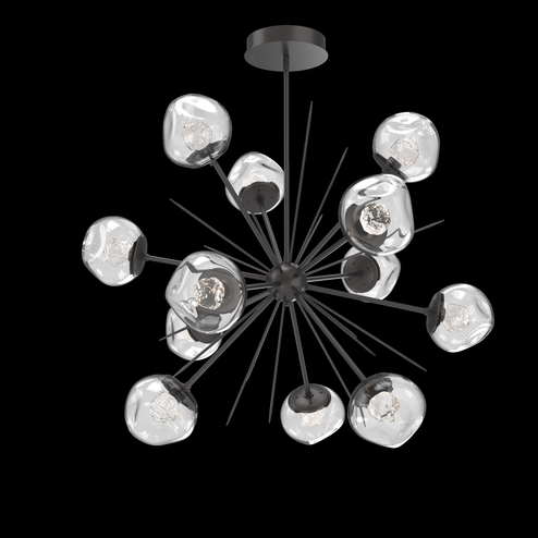 Luna Starburst Chandelier (1289|CHB0095-0H-GP-FC-001-L3)