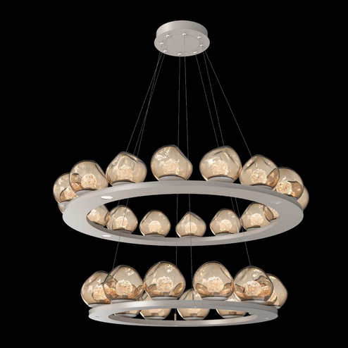 Luna Two-Tier Ring (1289|CHB0095-2B-BS-FB-CA1-L3)