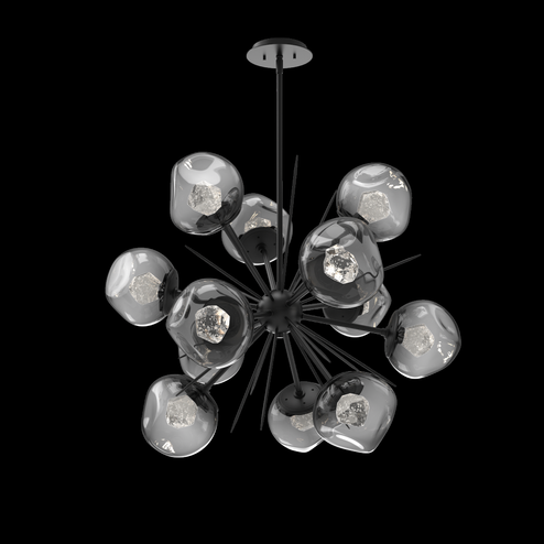 Luna Starburst Chandelier (1289|CHB0095-0G-MB-ZS-001-L3)