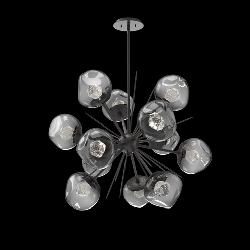 Luna Starburst Chandelier (1289|CHB0095-0G-GP-ZS-001-L3)