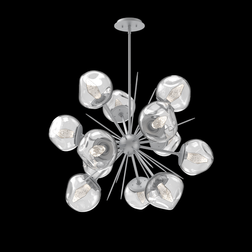 Luna Starburst Chandelier (1289|CHB0095-0G-CS-GC-001-L1)