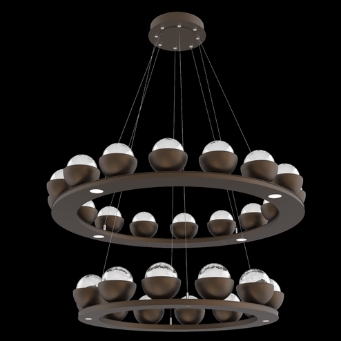 Cabochon Ring Chandelier (1289|CHB0093-2B-FB-MC-CA1-L1)