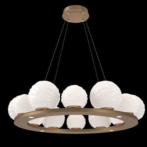 Gaia Ring Chandelier (1289|CHB0092-0C-NB-WL-CA1-L3)