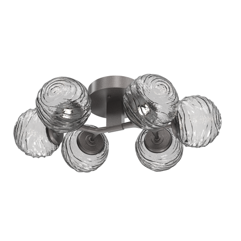 Gaia Flush Mount - 6pc (1289|CLB0092-01-GP-S-L1)