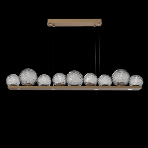 Gaia Linear Chandelier (1289|PLB0092-0C-NB-S-CA1-L3)