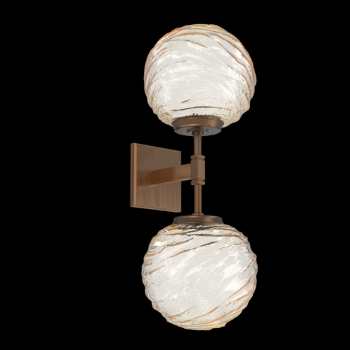 Gaia Double Sconce (1289|IDB0092-02-RB-A-L3)