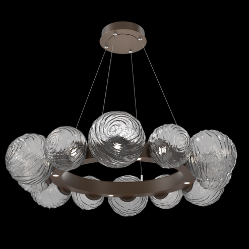 Gaia Radial Ring Chandelier (1289|CHB0092-39-FB-S-CA1-L3)