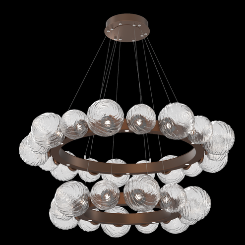 Gaia Radial Ring Chandelier (1289|CHB0092-2T-BB-C-CA1-L3)