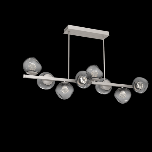 Luna Twisted Branch Chandelier (1289|PLB0095-T8-BS-ZS-001-L1)