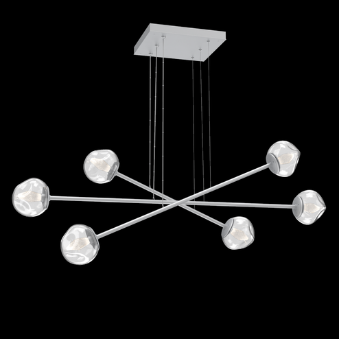 Luna Moda Multi-Piece Linear Chandelier (1289|PLB0095-M3-CS-GC-CA1-L3)