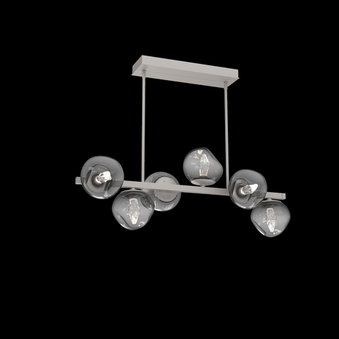 Luna Twisted Branch Chandelier (1289|PLB0095-T6-BS-GS-001-L3)