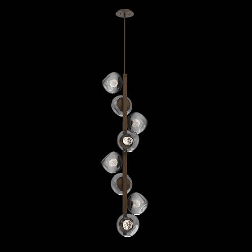 Luna Twisted Vine Chandelier (1289|CHB0095-T8-FB-FS-001-L3)