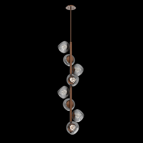 Luna Twisted Vine Chandelier (1289|CHB0095-T8-BB-ZS-001-L3)