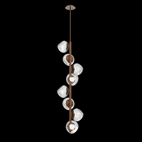 Luna Twisted Vine Chandelier (1289|CHB0095-T8-BB-ZC-001-L3)